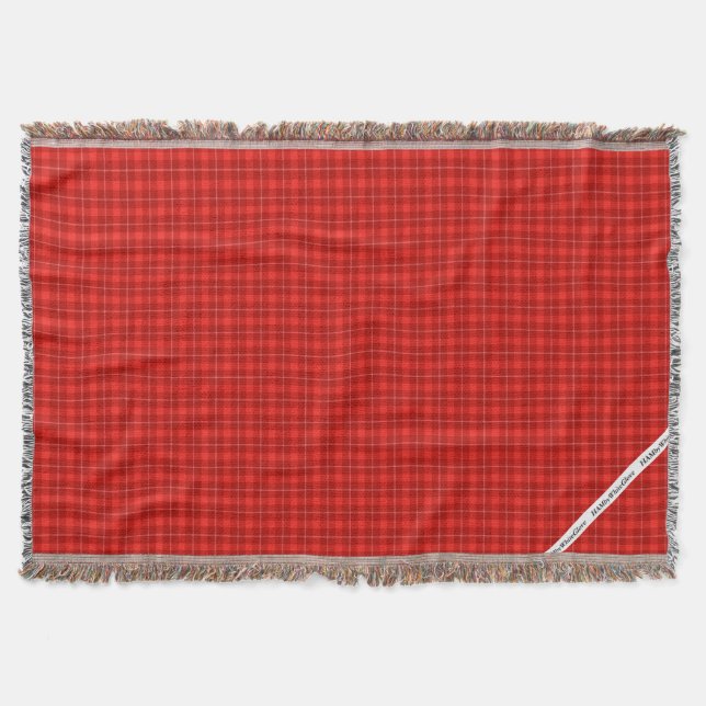 HAMbyWG - Blanket - Röd Play Filt (Framsidan)