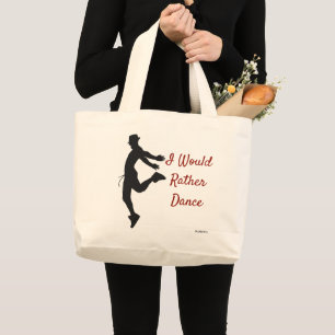 HAMbyWG - Canvas Tote Bag - Manlig dansare Jumbo Tygkasse