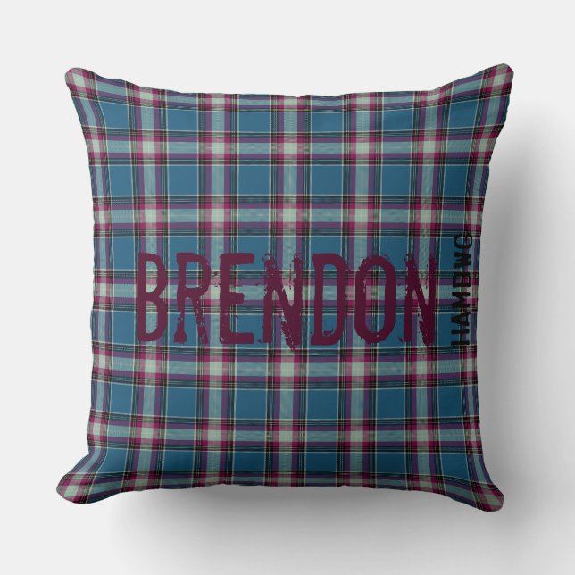 HAMbyWG Dekorativ kudde 20 tum - Blue Cherry Play (Framsida)