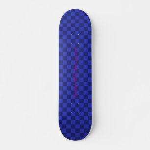 HAMbyWG Designad - Skateboard - Blue Checker