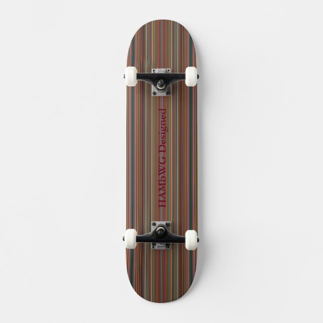 HAMbyWG Designad - Skateboard - Bra Rand (Framsida)