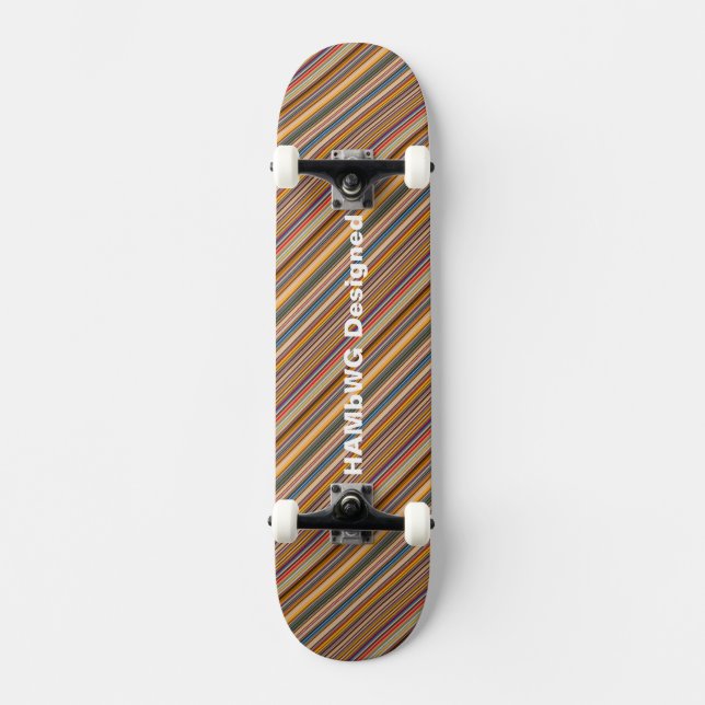 HAMbyWG Designad - Skateboard - Crayola (Framsida)
