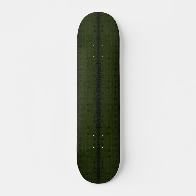 HAMbyWG Designad - Skateboard - Sjögräs (Framsida)