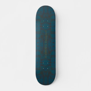 HAMbyWG Designad - Skateboard - Teal Distress Bräda 21,5 Cm