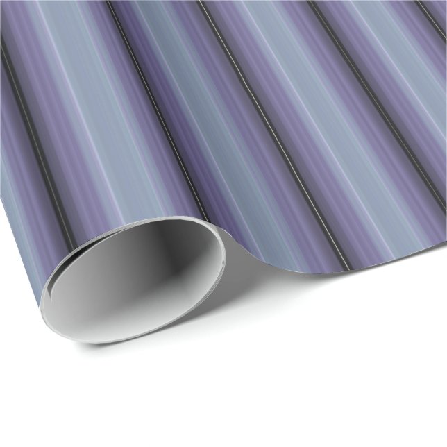 HAMbyWG - Figursättning Pappert - Lavender Gradien Presentpapper (Rullad Hörn)