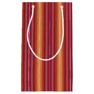 HAMbyWG Gift Bag - Orange Rosa Red White Rand