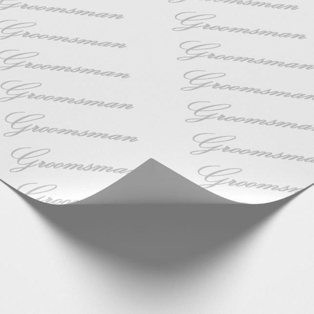 HAMbyWG - Gift Wrap -Groomsman Presentpapper (Hörn)