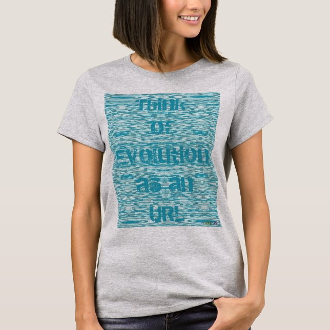 HAMbyWG - Girl's T - Evolution Shirt (Framsida)