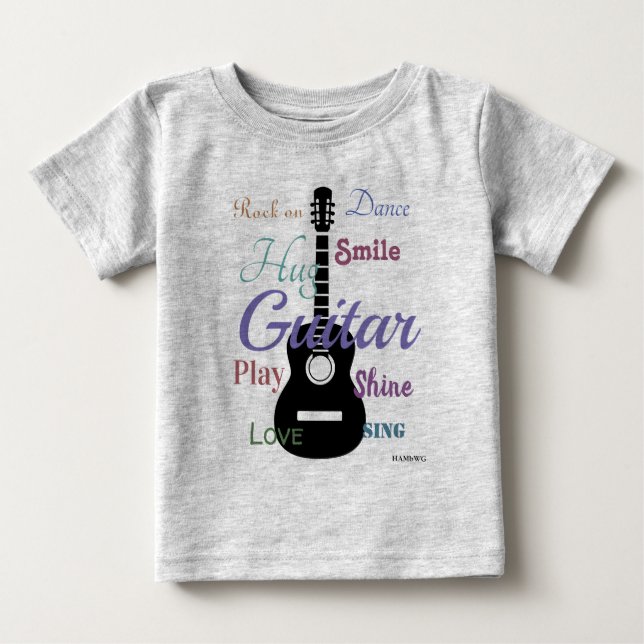 HAMbyWG - Gitarrtema T Shirt (Framsida)
