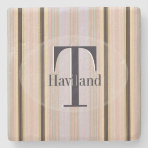 HAMbyWG Gult & Brown Rand Stenunderlägg