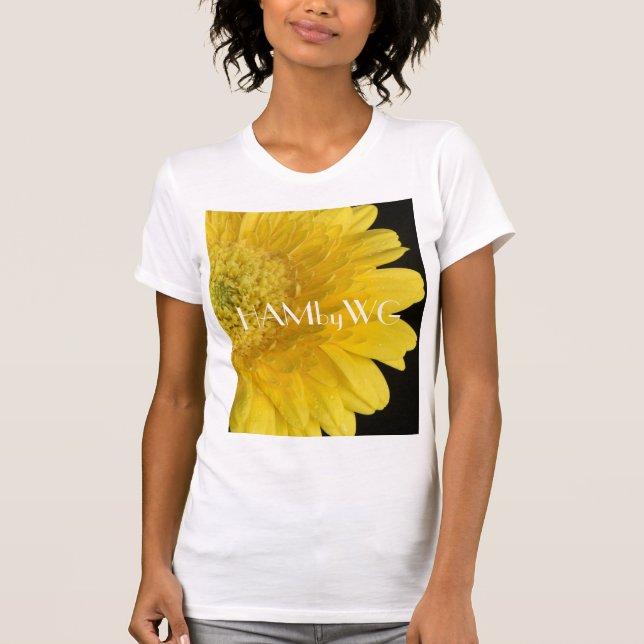 HAMbyWG-Gult Gerber-Daisy T Shirt (Framsida)