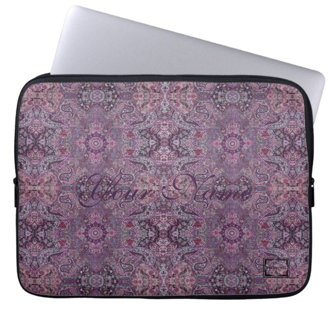 HAMbyWG Gypsy Lavender Lila Laptop Fodral (Framsidan)