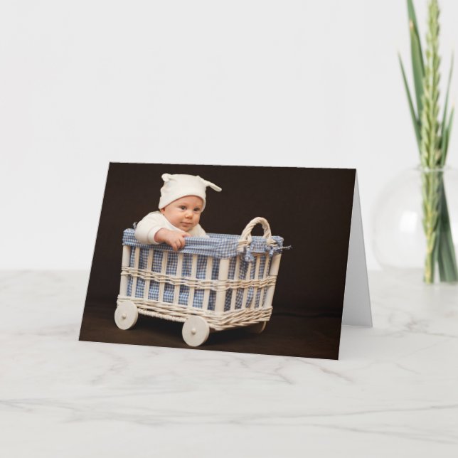 HAMbyWG - Hälsningskort - Baby Ride Kort (Framsida)