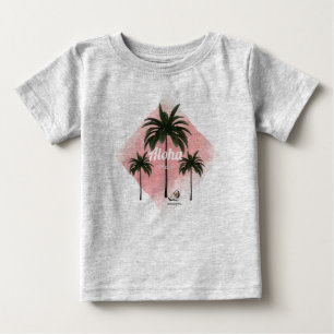 HAMbyWG Hawaiin Theme Handflatan Träd med Aloha T Shirt