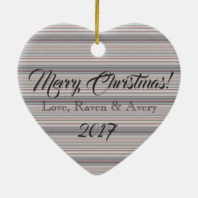 HAMbyWG Heart Ornament - Fotoorange (Baksidan)