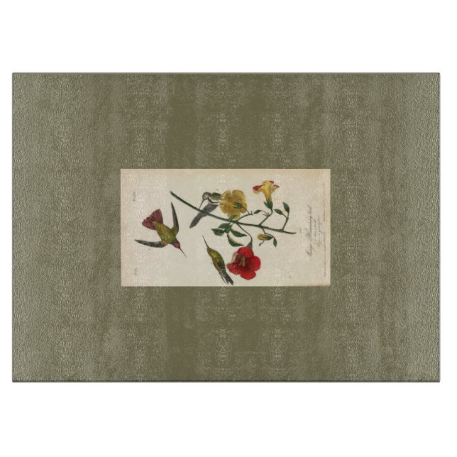 - HAMbyWG Humming Bird - Glasskärningspanel (Framsidan)