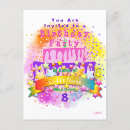 HAMbyWG-inbjudan till postkort för temadagar Vykort