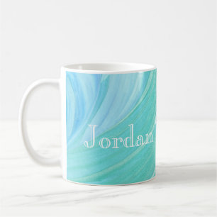 HAMbyWG - Kaffe Mugg - Aqua Mint Swirl