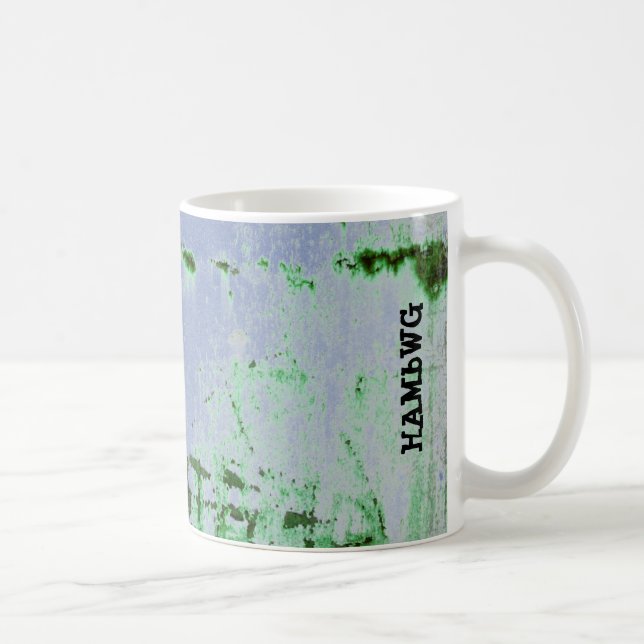 HAMbyWG - Kaffe Mugg - Grönt Distress (Höger)