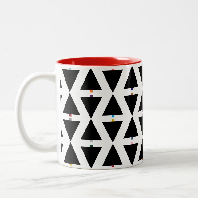 HAMbyWG - Kaffe Mugg - Julgranar (Vänster)