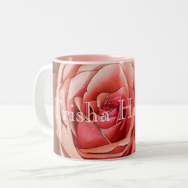 HAMbyWG - Kaffe Mugg - Persiska Ro (Framsida vänster)
