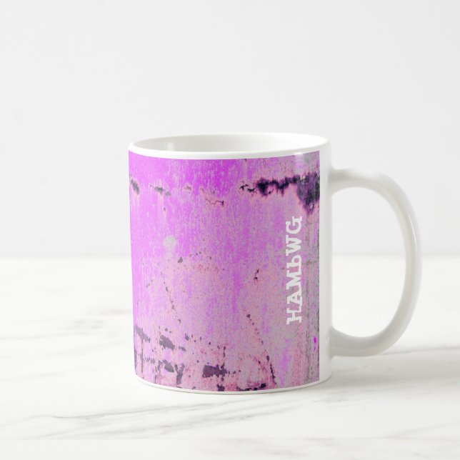 HAMbyWG - Kaffe Mugg - Rosa Distress (Höger)