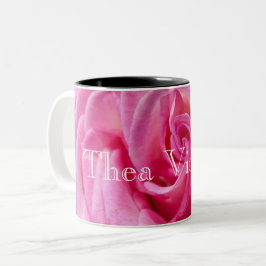 HAMbyWG - Kaffe Mugg - Rosa ros w Namn