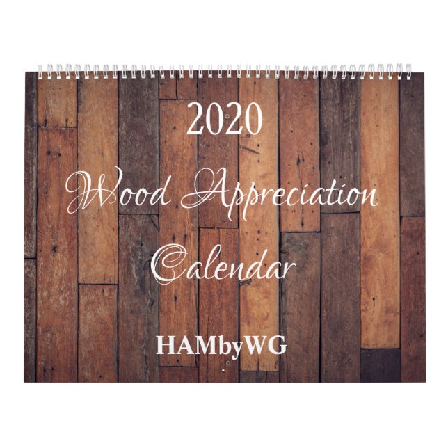 HAMbyWG-kalender för träavskrivning Kalender (Omslag)