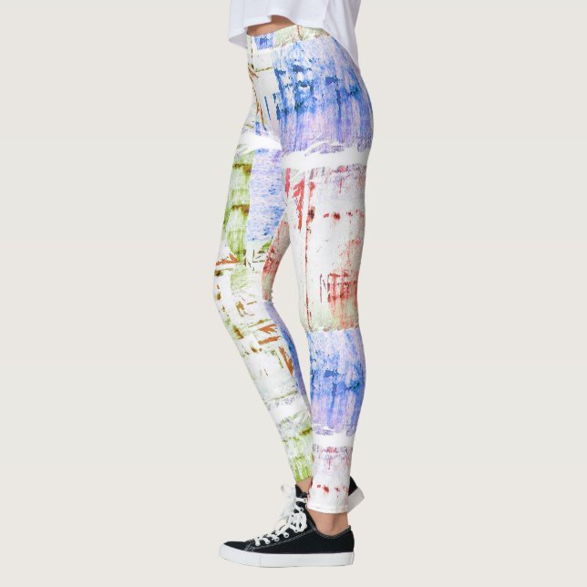 HAMbyWG  Kompressionsleggings - Multi Distressed Leggings (Vänster)