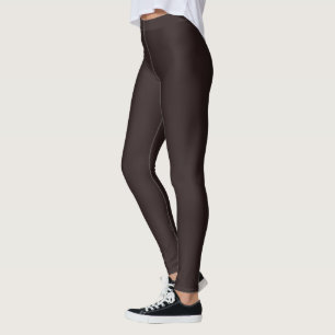 HAMbyWG - Komprimeringsleggings - mörkaste brun Leggings