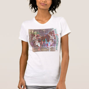 HAMbyWG - Kvinnors T-Shirt - Butterfly