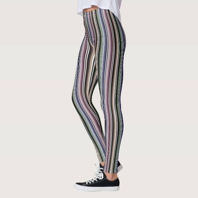 HAMbyWG - Leggings - 5 nyans övertoning Rand (Vänster)