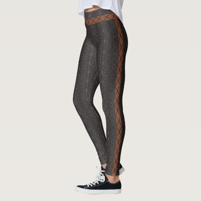 HAMbyWG - Leggings - Black Bead - cut Out look (Vänster)