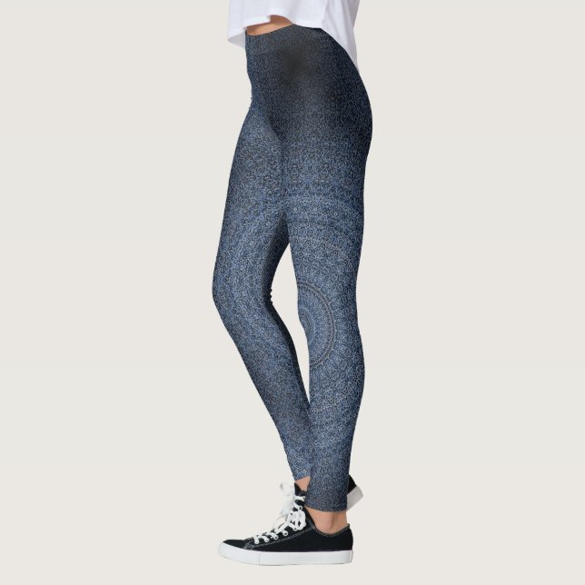 HAMbyWG - Leggings - Blue Mandala (Vänster)