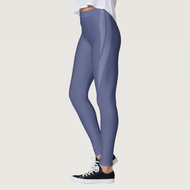 HAMbyWG - Leggings - Dim Periwinkle (Vänster)