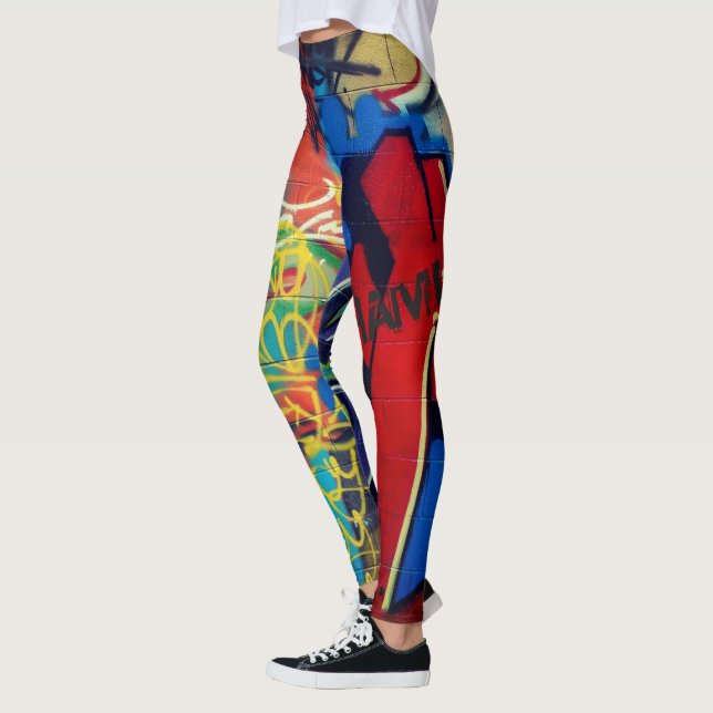 HAMbyWG - Leggings - Graffiti (Vänster)