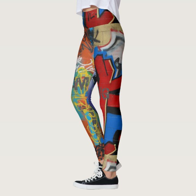 HAMbyWG - Leggings - Graphiti (Vänster)