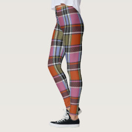 HAMbyWG - Leggings - Orange och Rosa Play