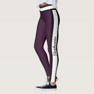 HAMbyWG - Leggings - Valfri Färg w Rand