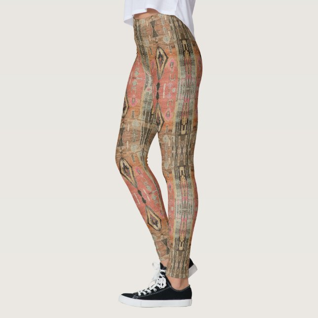 HAMbyWG - Leggings - Vintage Peach Moroccan Dsgn (Vänster)