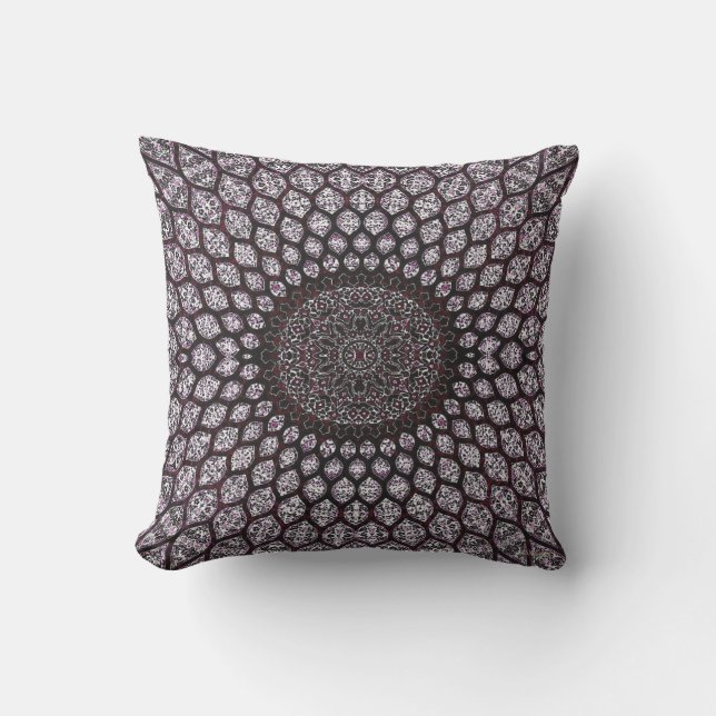 HAMbyWG - Lumbar Pillow - Indisk Bläck Cherry Utomhuskudde (Framsida)