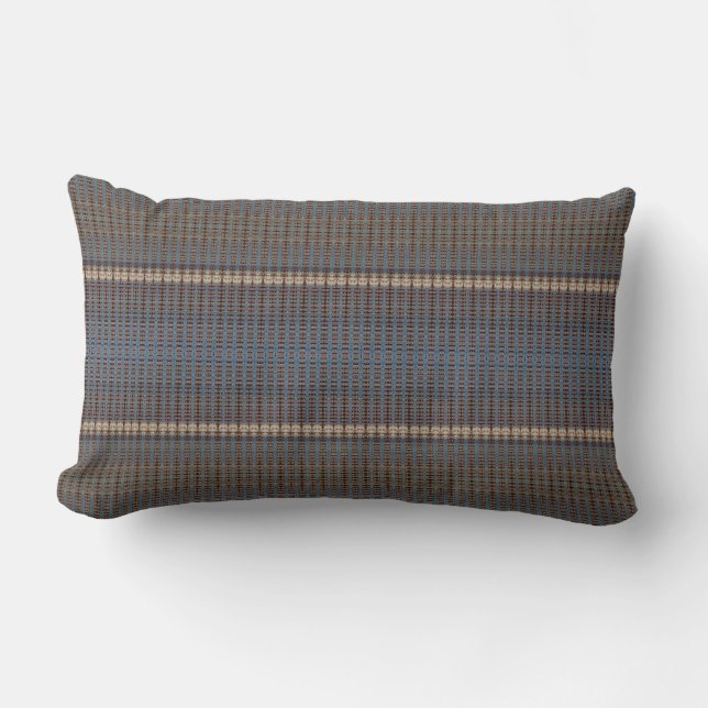 HAMbyWG - Lumbar Pillow - Matchar zypsy Blues Lumbarkudde (Framsida)