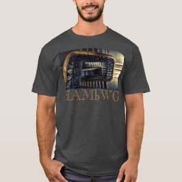 HAMbyWG - Manar Basic Mörk T-Shirt - trapphus