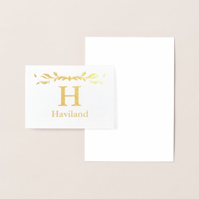 HAMbyWG Monogram Folierat Kort (Display)