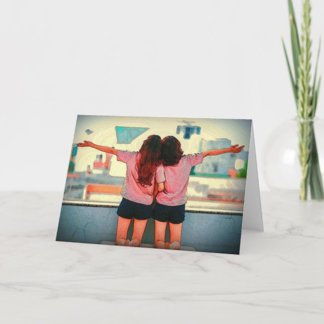 HAMbyWG - Mottagningskort - Vänskap Kort (Framsida)