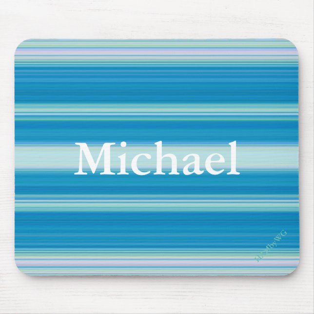 HAMbyWG - Mouse Pad - Blue Random Rand Musmatta (Framsidan)
