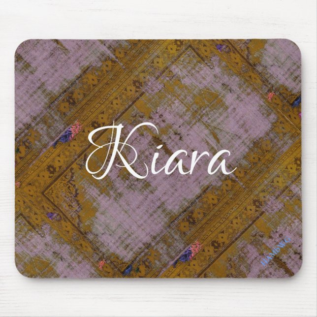 HAMbyWG - Mouse Pad - Disted Persian -Guld Musmatta (Framsidan)