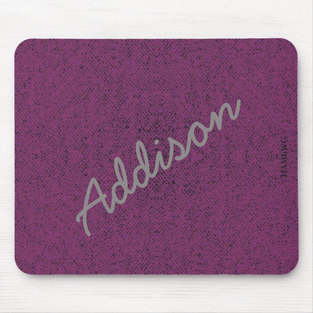 HAMbyWG - Mouse Pad - Graphic Färg - Amethyst Musmatta (Framsidan)