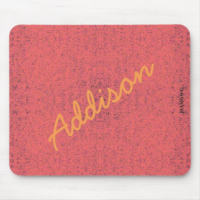 HAMbyWG - Mouse Pad - Graphic Färg - Melon Musmatta (Framsidan)