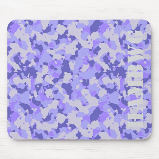 HAMbyWG - Mouse Pad - Lavender Camouflage Musmatta (Framsidan)